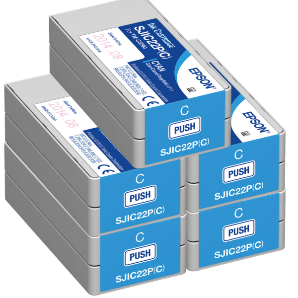 Epson C3500 cyan Tintenpatrone